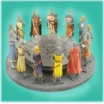 king arthur and round table android application logo